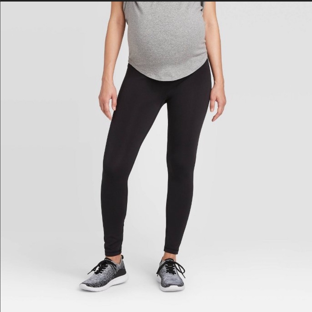 Isabel Maternity black leggings